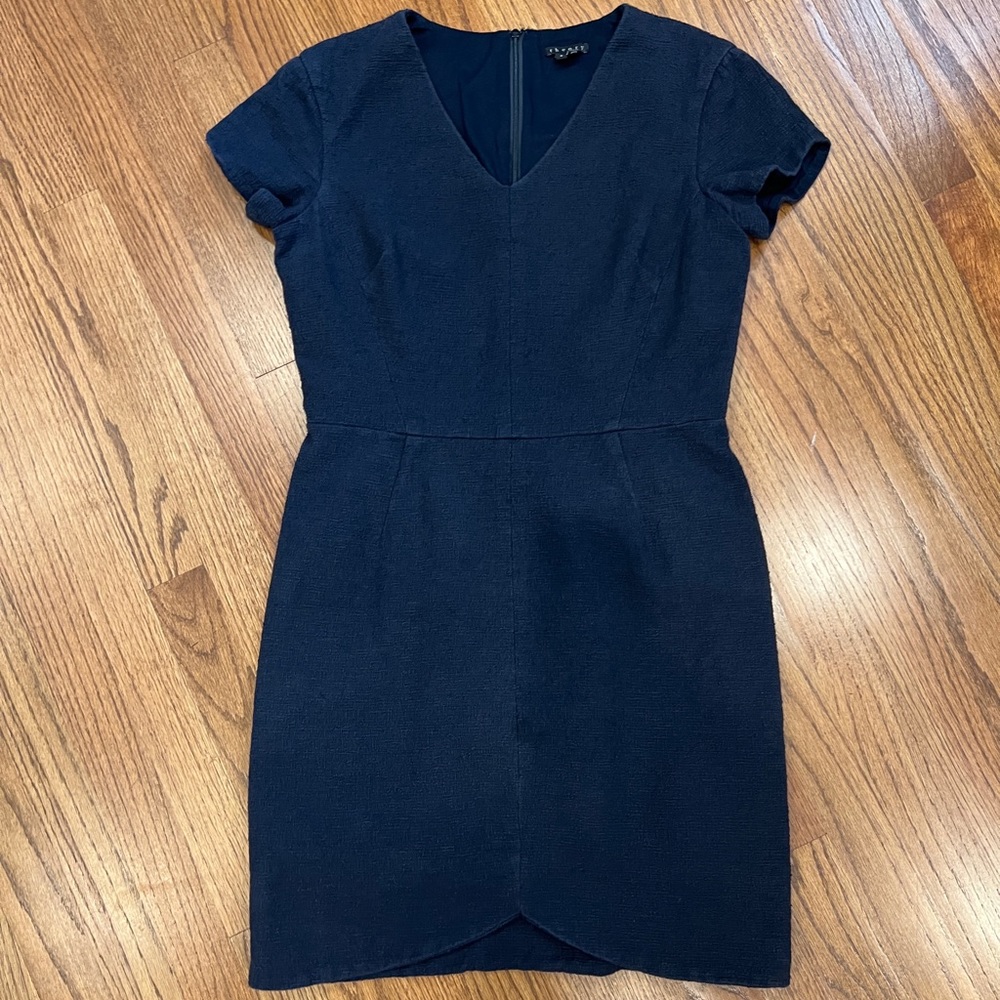 Theory Tweed Tulip Dress